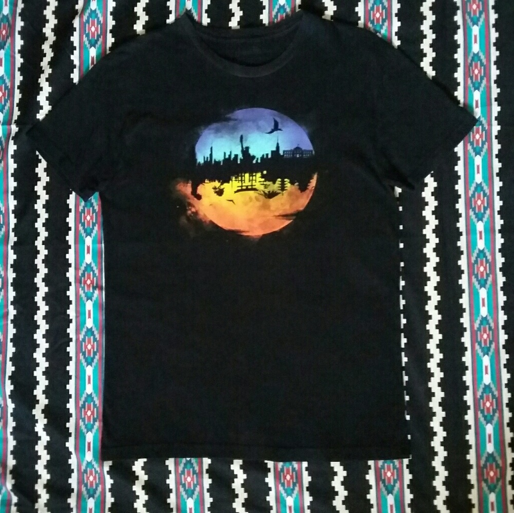 Against the Moon by Threadless T-Shirt